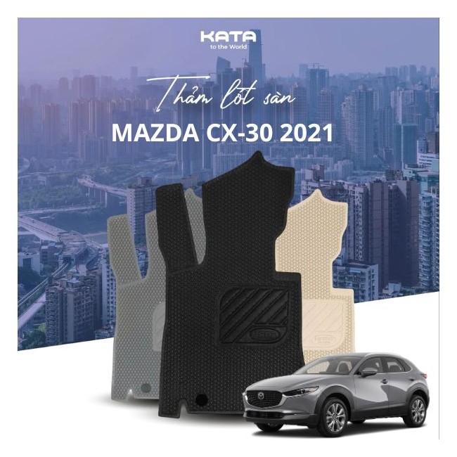 Thảm lót sàn ô tô Mazda CX-30 2021